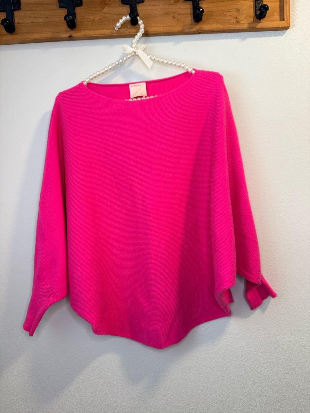 Kerisma Pink Ribbed Ryu Sweater S/M